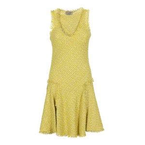 Lanvin Été 2013 Cotton Tweed yellow dress